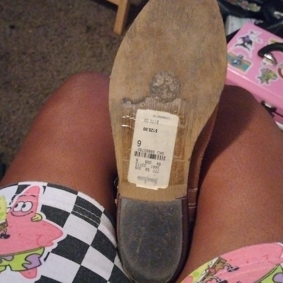 Cute brown ankle boots - Picture 4 of 4